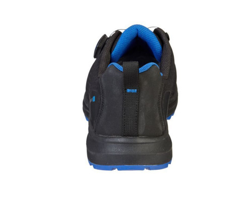 Полуботинки "Футгард" с системой быстрой шнуровки, цв. чёрно-синий, КП, ЭВА/Резина